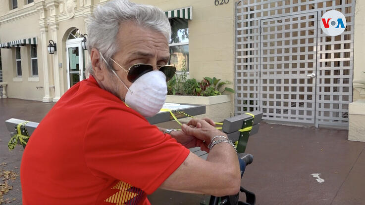 Retirees in Miami during the pandemic