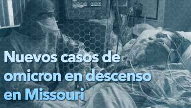 Casos de ómicron en descenso en Missouri
