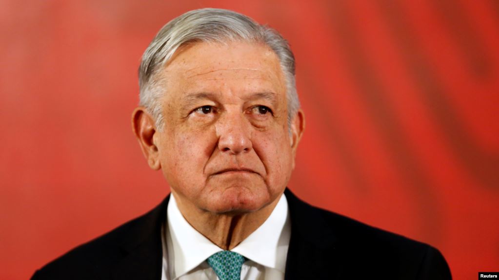 Presidente de México López Obrador en Rueda de Prensa