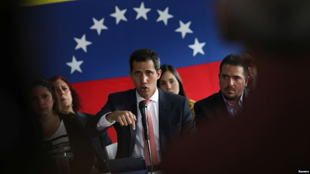 Presidente Interino de Venezuela Juan Guaidó