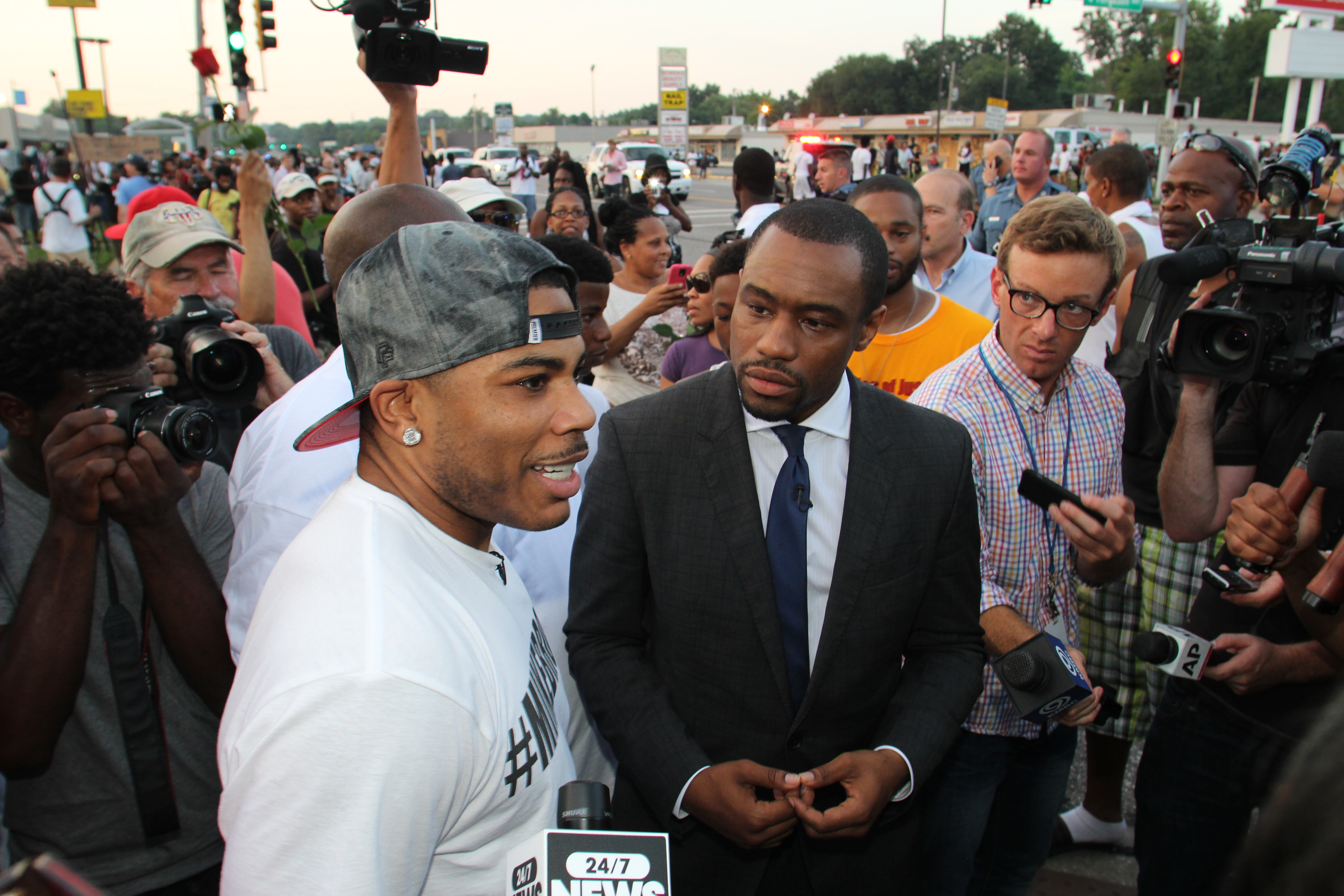 Nelly en Ferguson 2