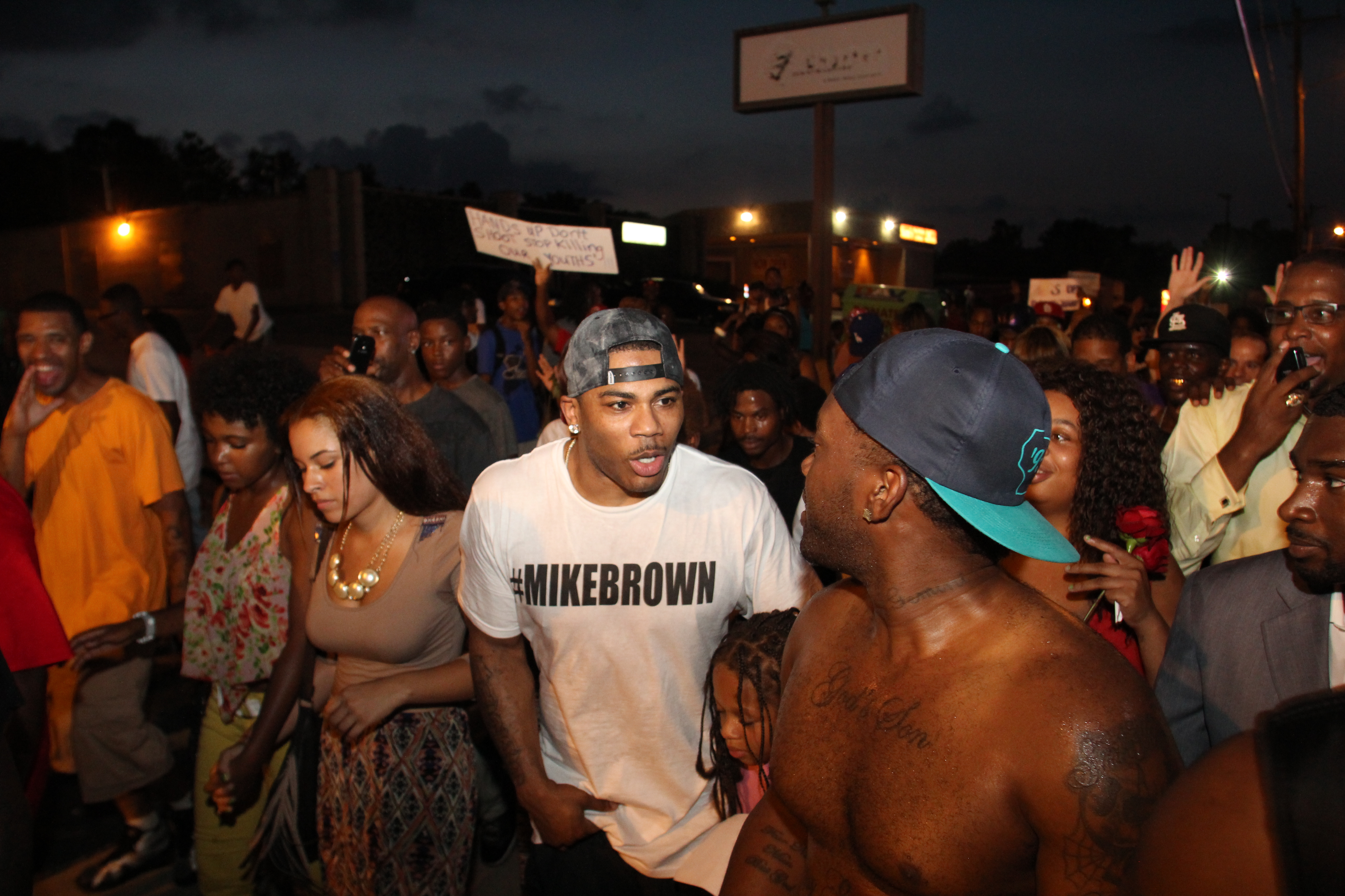 Nelly en Ferguson