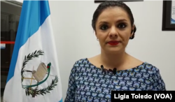 Alejandra Mendoza, directora de Comunicación de la Dirección General de Migración de Guatemala.