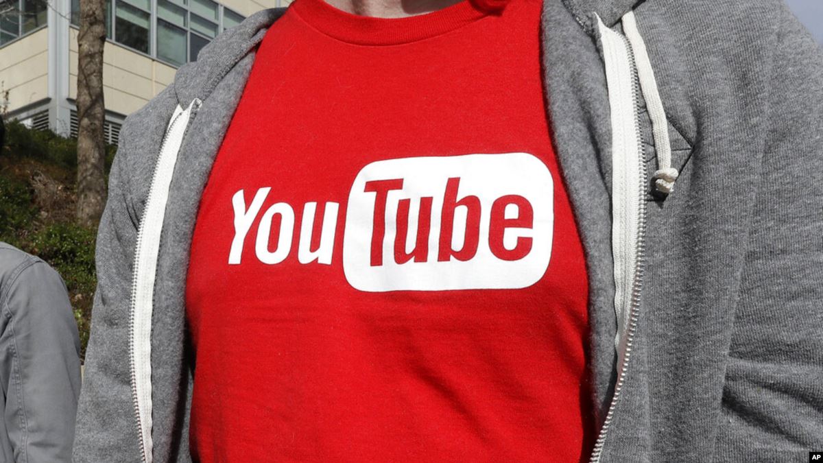 Camiseta de YouTube