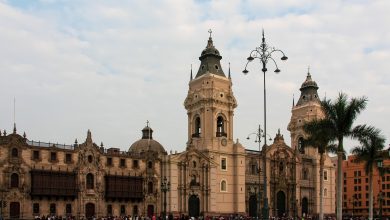 Centro histórico de Lima, la capital de Perú