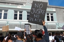 Protesta en Miami, Florida