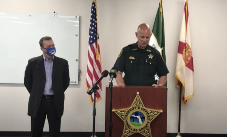 Sheriff Gualtieri informa de los detalles del hack que comprometió la seguridad de una planta de agua en Oldsmar, Florida el viernes 6 de Febrero, 2021.